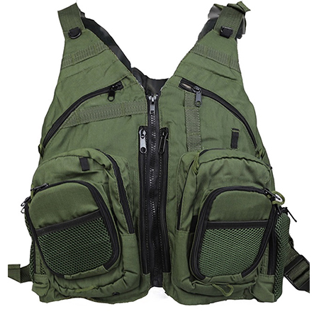 Tactical Fishing Vest Men Multi-Functional Cotton Camouflage Multi Pocket  Fishing Clothes